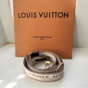Louis Vuitton Signature Bandoulière Textile Strap